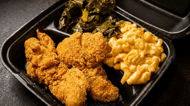 Fried Catfish Plate.