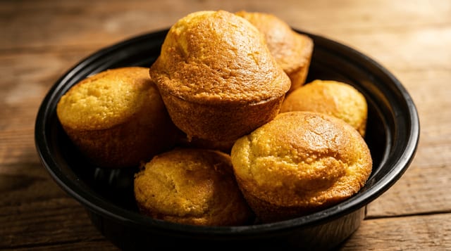 Corn Bread Muffins.
