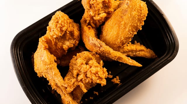 4pc Whole Wings (No Sides).